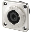 Sodel - Connecteur châssis speakon femelle 4 pôles métal - NEUTRIK