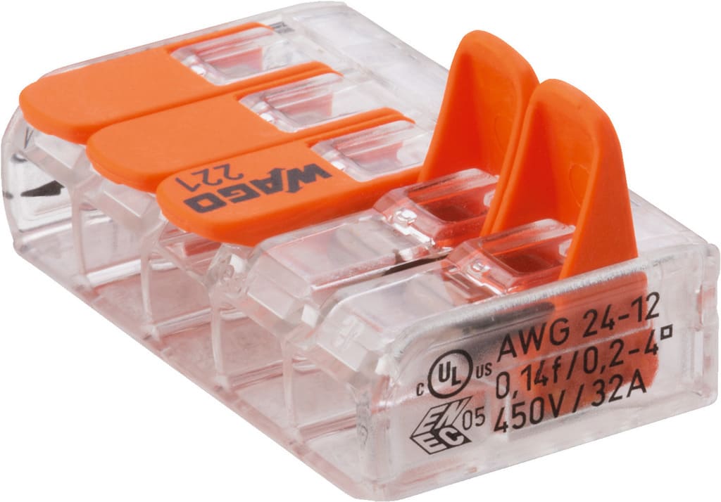 Monacor - Barrette de connexion WAGO 5 conducteurs
