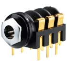 Monacor - Fiche jack 6,35 femelle châssis stéréo