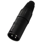 Monacor - Fiche XLR mâle, 3 pôles - NEUTRIK
