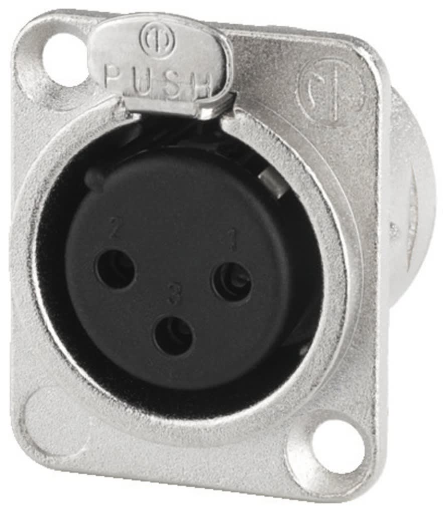 Monacor - Fiche XLR - NEUTRIK