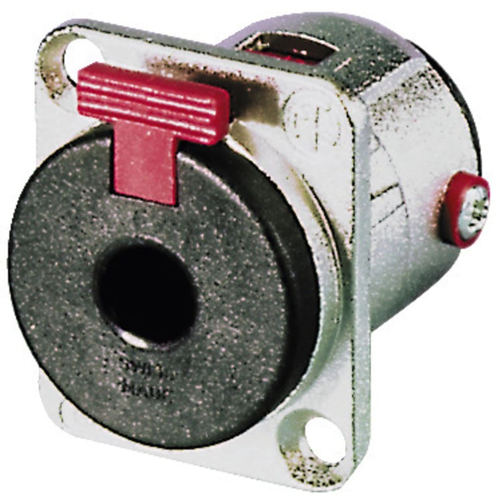 Sodel - Fiche jack 6,35 femelle châssis, stéréo - NEUTRIK