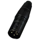 Monacor - Fiche XLR mâle, 3 pôles - NEUTRIK