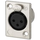 Monacor - Fiche XLR - NEUTRIK