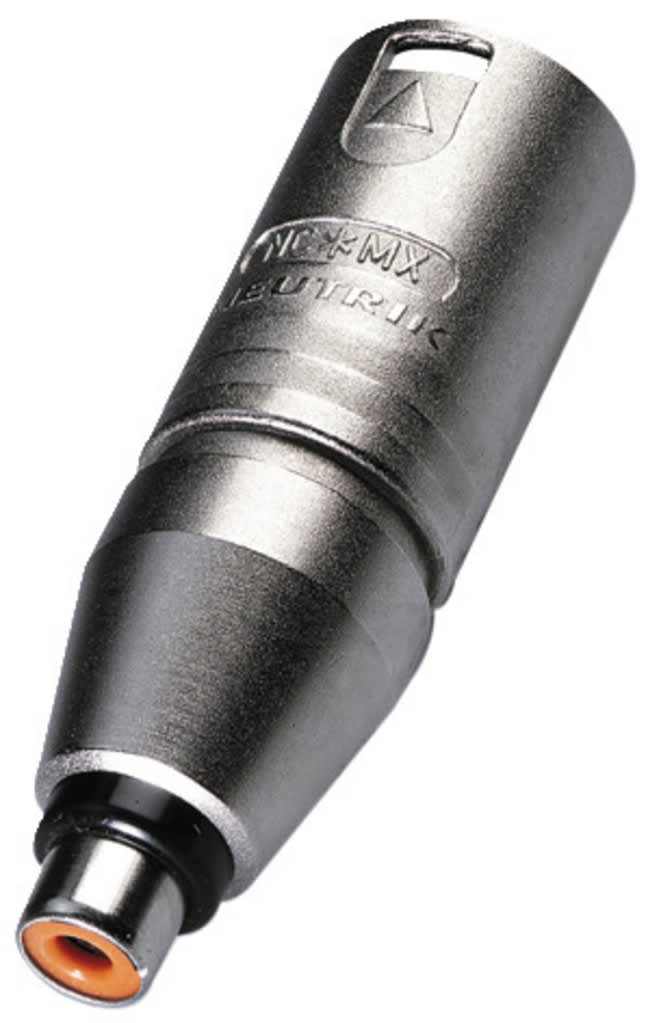 Monacor - Adaptateur XLR / RCA femelle - NEUTRIK