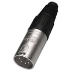 Monacor - Fiche XLR mâle, 5 pôles - NEUTRIK