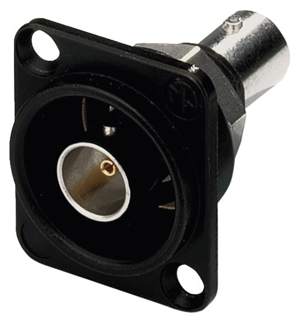 Monacor - Fiche BNC châssis femelle, 75 ? - NEUTRIK