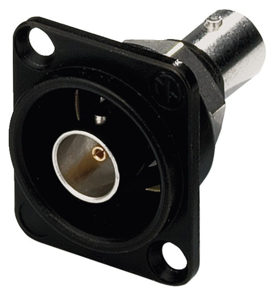 Sodel - Fiche BNC châssis femelle, 75 ? - NEUTRIK