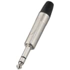 Sodel - Fiche jack 6,35 mâle stéréo - NEUTRIK