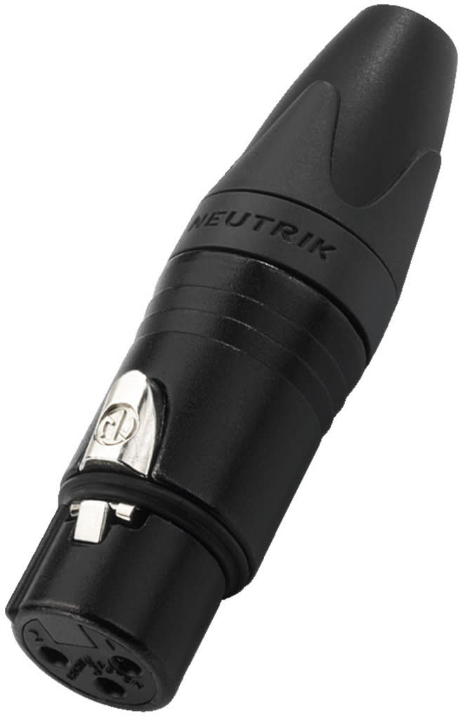 Monacor - Fiche XLR femelle, 3 pôles - NEUTRIK