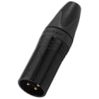 Monacor - Fiche XLR mâle, 3p - NEUTRIK