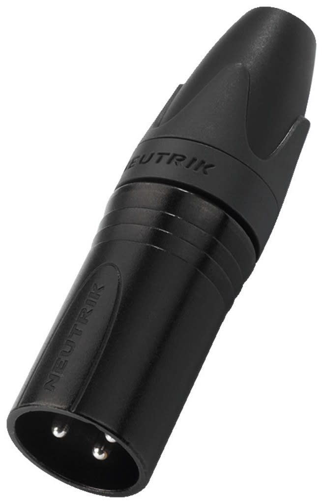 Monacor - Fiche XLR mâle, 3p - NEUTRIK