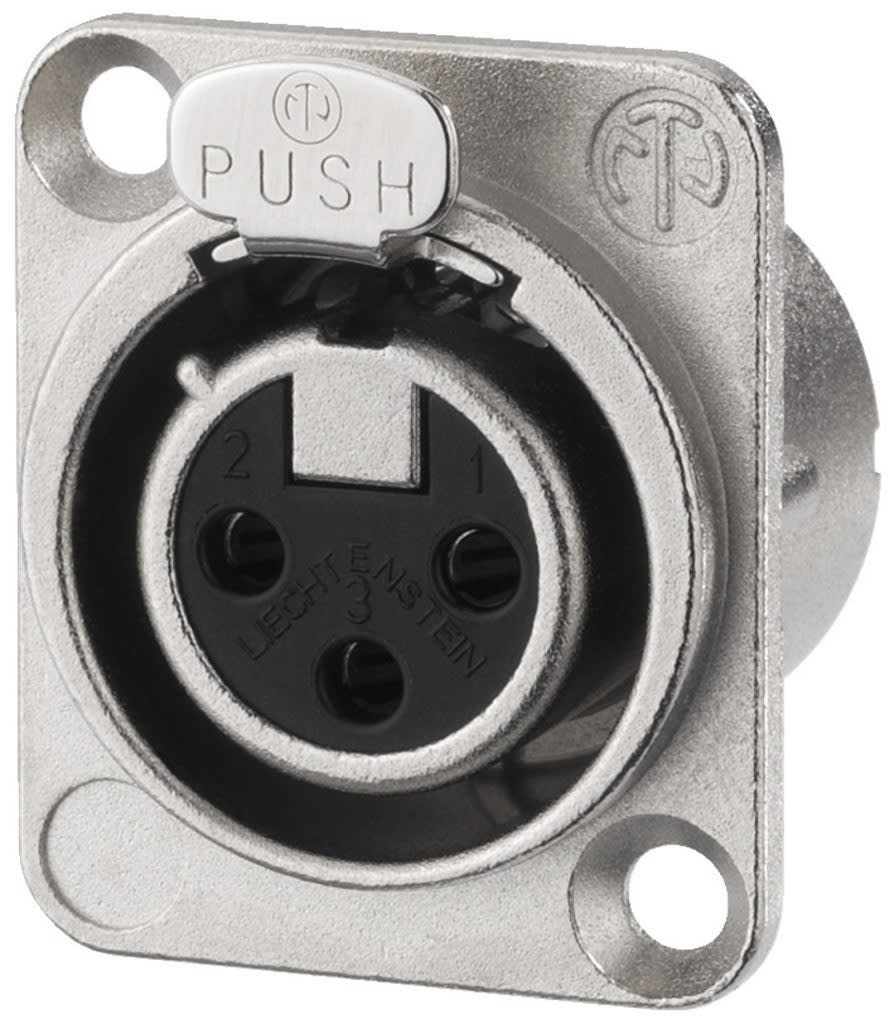 Monacor - Fiche XLR - NEUTRIK