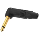 Sodel - Fiche jack 6,35 mâle mono, coudée - NEUTRIK