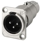 Monacor - Adaptateur XLR 3 pôles - NEUTRIK