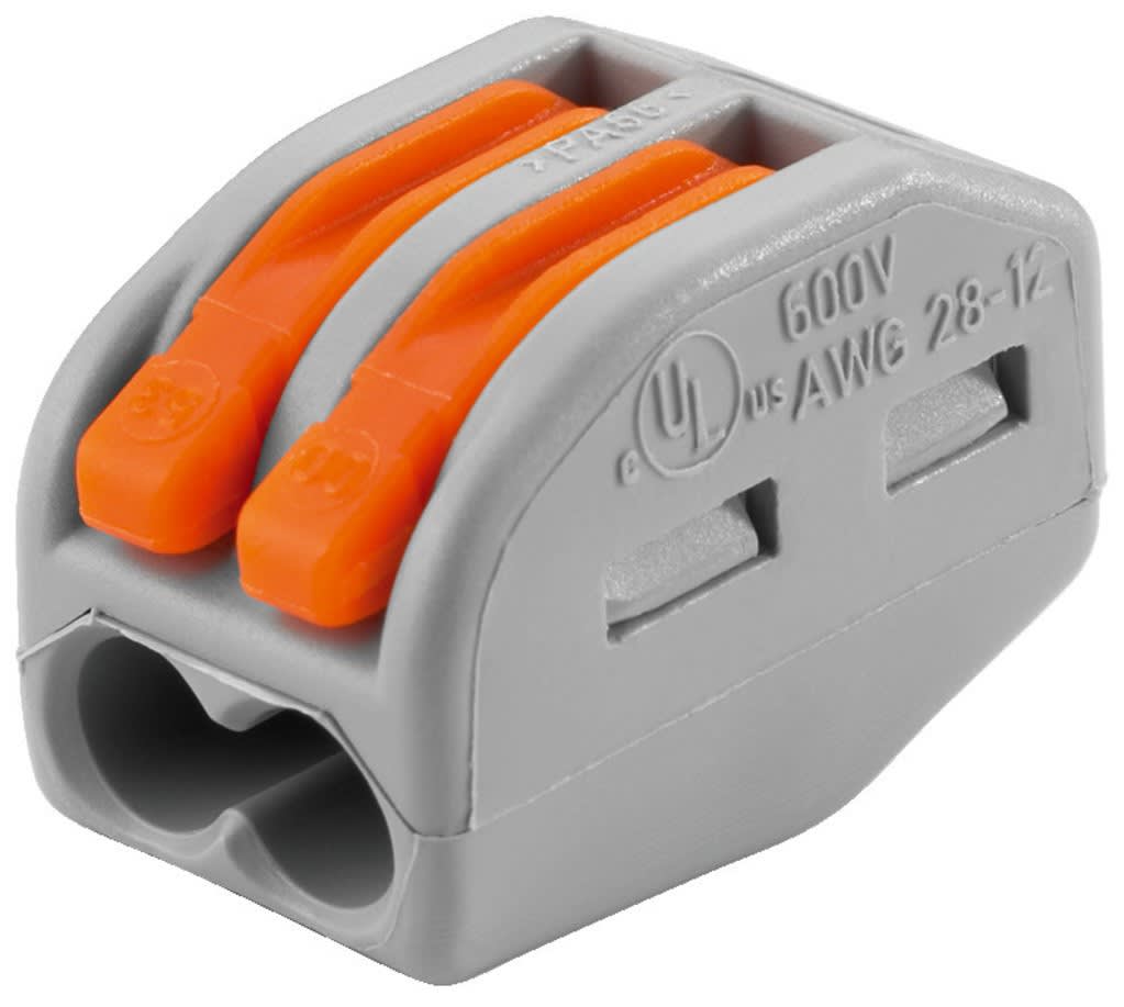 Monacor - Barette WAGO 2 conducteurs