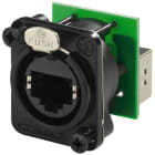 Sodel - Fiche châssis EtherCon femelle - NEUTRIK