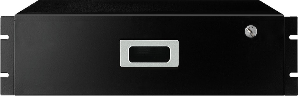 Monacor - Coffret tiroir au standard 19", 3 U