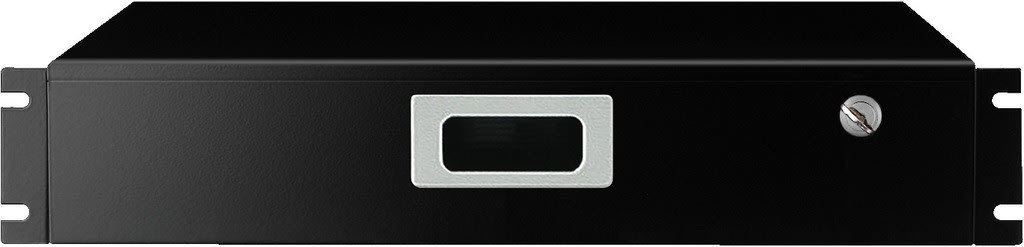 Monacor - Coffret tiroir 19", 2 U