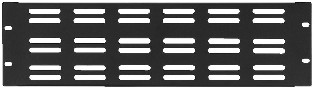 Sodel - Face avant, 3 U, avec ouïes de ventilation