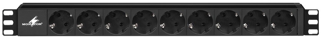 Monacor - Multiprise rackable, x 9