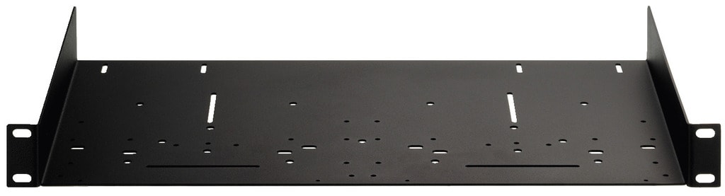 Monacor - Plaque de montage 19", 1 U, percée