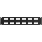 Sodel - Face avant, 2 U, avec ouïes de ventilation