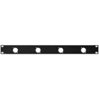 Monacor - Face avant, 1 U, avec perçages (4)