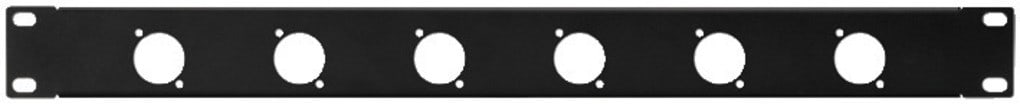 Sodel - Face avant, 1 U, avec perçages (6)