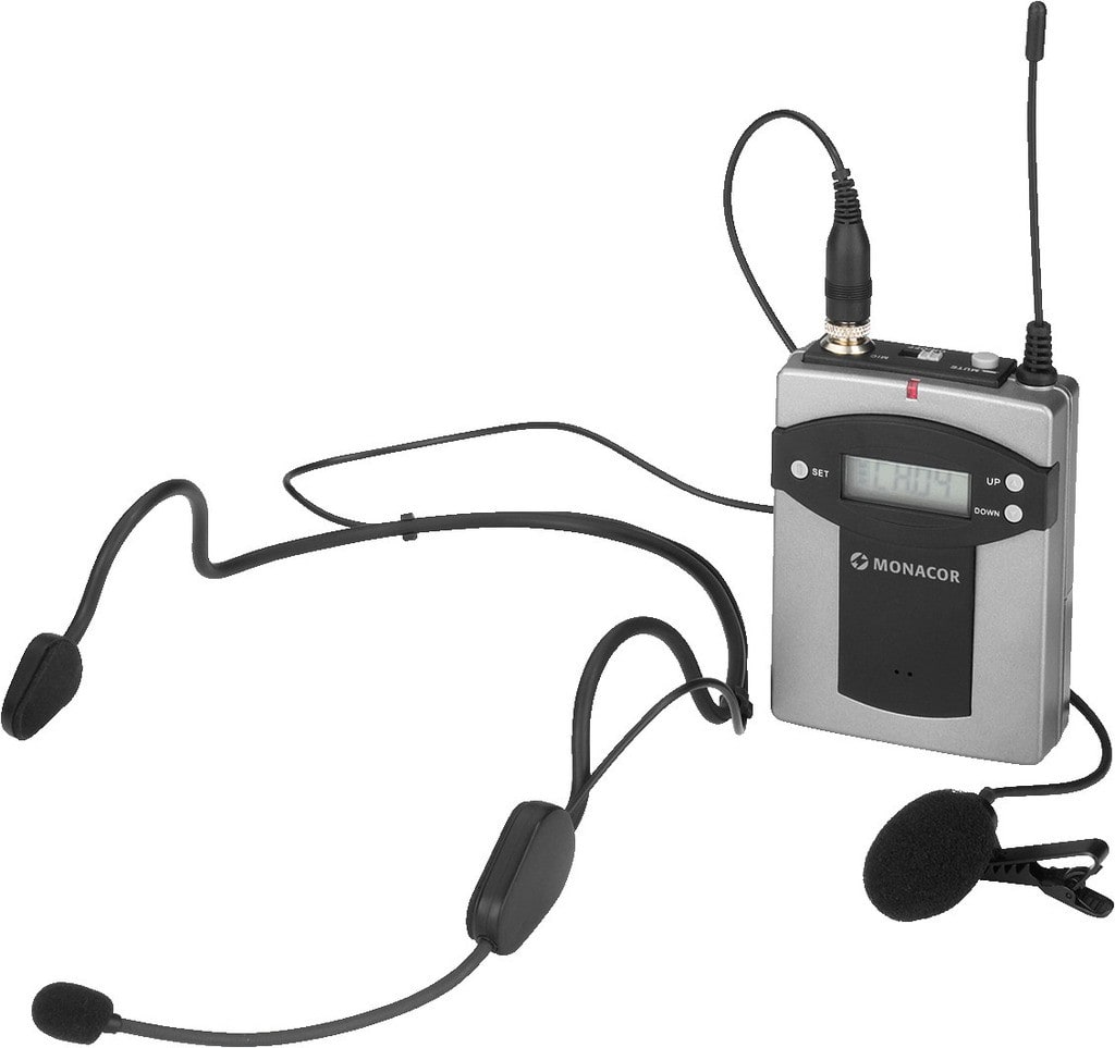 Monacor - Emet UHF poche, 863,1-864,9MHz