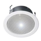 Monacor - Haut-parleur Public adress, encastré, 100 V, 6 W, avec stroboscope, EN54