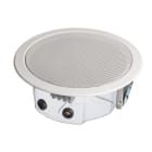 Monacor - Haut-parleur Public adress, encastré, 100 V, 6 W, avec dôme anti-feu, EN54