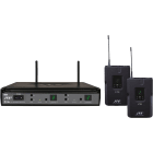 Monacor - Transmetteur audio sans fil, UHF, récepteur + 2 émetteurs, 518-542 MHz - JTS