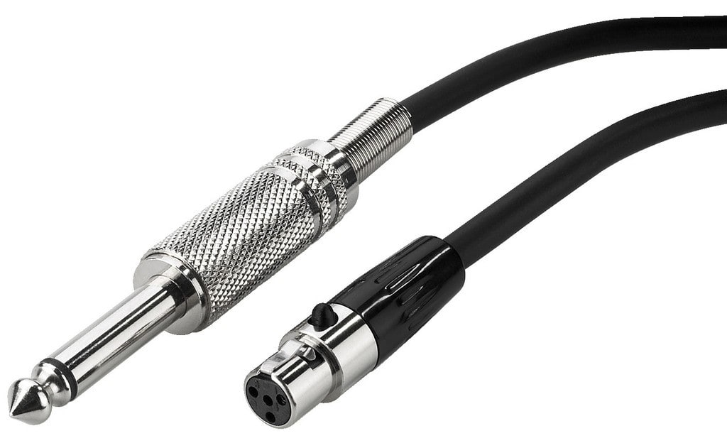 Monacor - Câble guitare / basse, 0,7 m