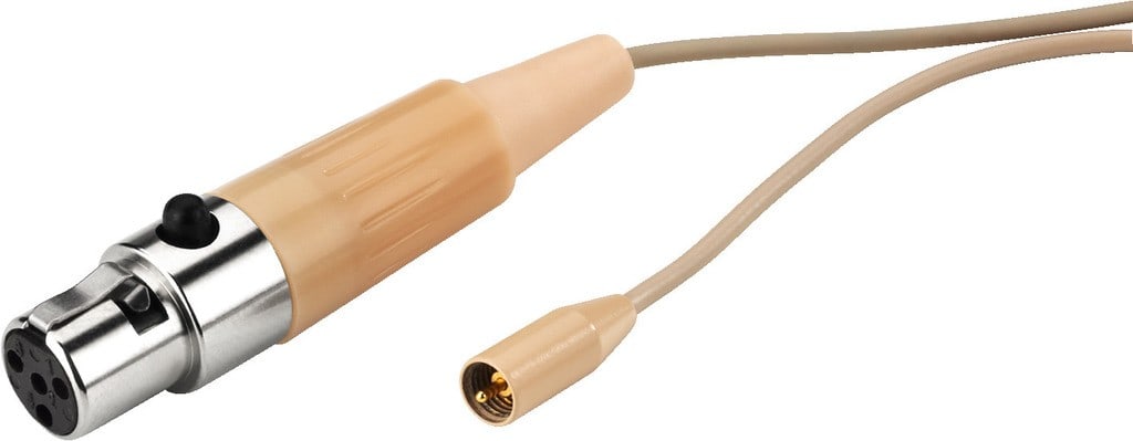 Sodel - Cordon audio branchement 1,50 m mini XLR 4 pôles - JTS