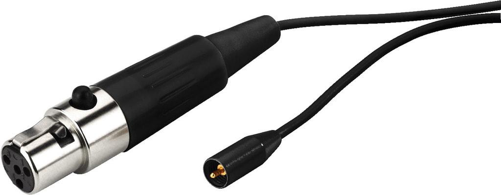 Monacor - Cordon audio branchement 1,50 m mini XLR 4 pôles - JTS