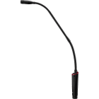 Sodel - Microphone back electret col de cygne avec bouton ON/OFF