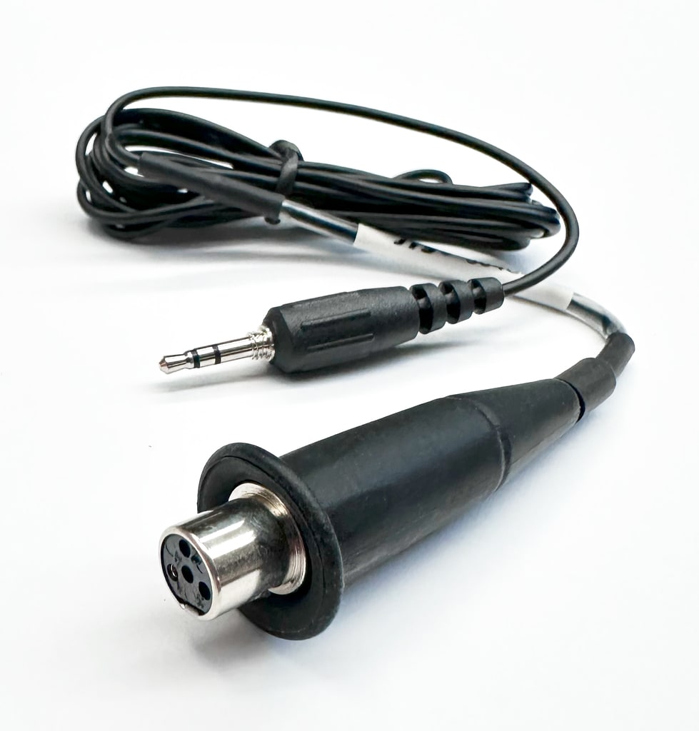 Monacor - Cordon audio branchement 1,50 m mini XLR 4 pôles vers Jack - JTS