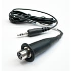 Monacor - Cordon audio branchement 1,50 m mini XLR 4 pôles vers Jack - JTS
