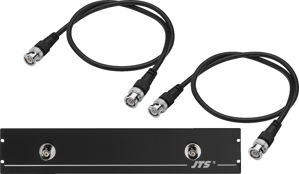 Sodel - Cordon antenne coaxial, 2 x 0,6 m - JTS