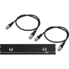 Monacor - Cordon antenne coaxial, 2 x 0,6 m - JTS