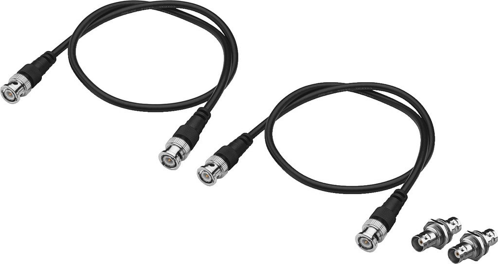 Monacor - Cordon antenne BNC, 2 x 3 m - JTS