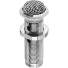 Monacor - Micro électret encastré, semi-cardioïde, blanc - JTS