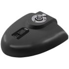 Monacor - Pied socle / alim Phantom pour micro de table / micro col de cygne - JTS