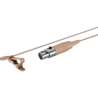 Sodel - Micro cravate électret, omnidirectionnel, beige - JTS