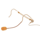 Monacor - Micro serre-tête, beige - JTS