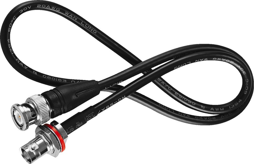 Sodel - Cordon antenne BNC, 2 x 0,6 m - JTS