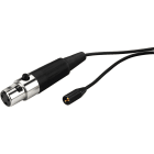 Monacor - Cordon audio branchement 1,50 m mini XLR 3 pôles - JTS