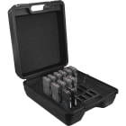 Monacor - Tour guide, Valise de transport avec fonction charge intégrée, x 18 - JTS