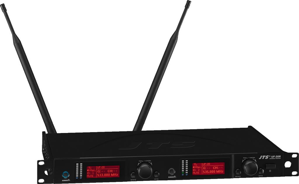 Monacor - Récepteur UHF, 530-605MHz-JTS